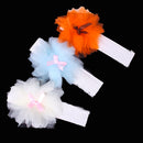 Cute Fashionable Baby Toddler Flower Lace Headband Headwear Hair Accessory Light Blue
