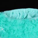 Lovely Baby Girl Ruffle Bloomers Pants Diaper Cover 0-2 years S Aqua Green