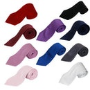 Classic Pure Color 10cm Jacquard Woven Fine Grids Men's Tie Necktie Purple New