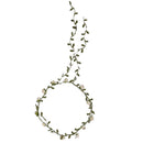 Women Girls Ladies Cute Elegant Head Wreath Floral Crown Garland Headband Headwear Headpiece Ivory + Green