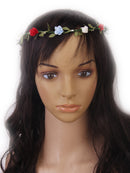 Women Girls Ladies Cute Elegant Head Wreath Floral Crown Garland Headband Headwear Headpiece Multi-Color