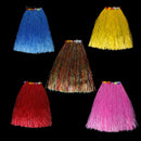 Hawaiian Tropical Hula Luau Grass Dancer Clothing Stretchable Waistband Flower Decor Charms Funny Skirt 80cm - Multi-color