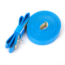 Trendy Women Girls Ladies Skinny Narrow Double Bowknot Pants Dress Sweater Belt Blue