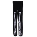 Halloween 3D Skull Skeleton Pantyhose Stockings Tights Leggings for Women