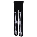 Halloween 3D Skull Skeleton Pantyhose Stockings Tights Leggings for Women