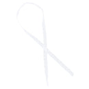 Fashionable 5 Yard Cotton Lace Trim 1cm Wide Craft Applique for Sewing Craft Doll Dress Making Clothing DIY White