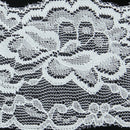 Floral Charms Lace 5 Yard Length 7cm Wide for Clothes Doll Dress Curtain Edge Sewing DIY Art Embellishments White