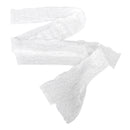Floral Charms Lace 5 Yard Length 7cm Wide for Clothes Doll Dress Curtain Edge Sewing DIY Art Embellishments White