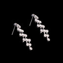 Set Of Stylish Women Girls Ladies Crystal Star Rhinestone Necklace With Earrings Jewelry Wedding Party Engagement Supplies Silver