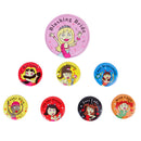Set Of 8PCS Iron Funny Hen Party Night Out Badge Multi-Color
