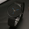 STRYVE S9501 Fshion Men Simple Dial Full Mesh Steel Strap Independent second Dial Quartz Watch