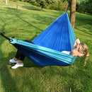 Outdoor Double Mosquito Net Hammock Tent Nylon Camping Hanging Bed Swing Chair