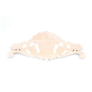 1x Exquisite Classic Rubber Wood Carved Applique Retro Furniture Craft Deco N6A6