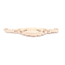 1x Exquisite Classic Rubber Wood Carved Applique Retro Furniture Craft Deco N6A6