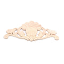 1x Exquisite Classic Rubber Wood Carved Applique Retro Furniture Craft Deco N6A6