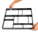 DIY Paving Mould Floor Mould Pavement Mold Paving Floor Cement Mould 45x40cm