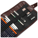 18x Sketch Pencils + Charcoal Pencil Eraser Kit Art Craft for Drawing Sketc U6Y3