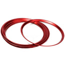 5Pcs Red Air Vent Outlet Cover Ring Trim For Benz A Class A200 A180 A220 W1