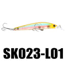 SeaKnight SK023 1PC 22.5g 125mm 0-1.5M Depth Fishing Lure Minnow Swimbait Lure BBK Hooks