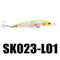 SeaKnight SK023 1PC 22.5g 125mm 0-1.5M Depth Fishing Lure Minnow Swimbait Lure BBK Hooks