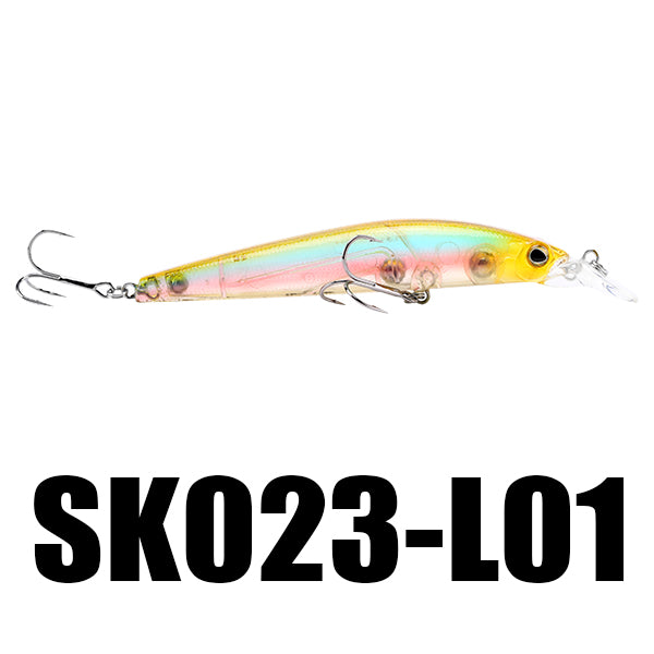 SeaKnight SK023 1PC 22.5g 125mm 0-1.5M Depth Fishing Lure Minnow Swimbait Lure BBK Hooks
