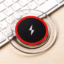 Bakeey 15W LED Light Fast Charging Pad Wireless Charger For iPhone XS 11Pro Huawei P30 Pro Mate 30 5G Xiaomi 9Pro Redmi K30 S10+ Note10 5G