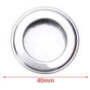For sliding doors Drawers 35 mm ceiling recessed round handle 5 pieces P8M9