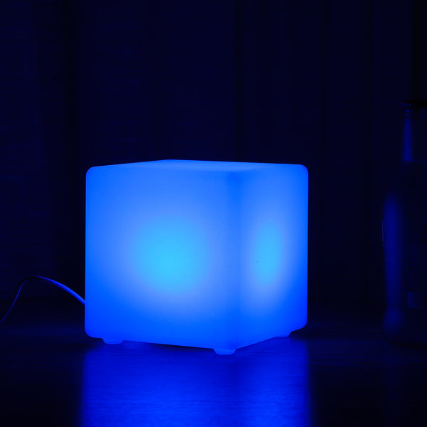 10x10cm Rechargeable Led Cube Chair Color Changing LED Club Lighting Stool Night Stand