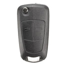 2-Buttons Remote Key Fob Case Shell & Uncut Blade For Vauxhall Opel Corsa A A4W1