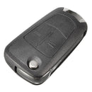 2-Buttons Remote Key Fob Case Shell & Uncut Blade For Vauxhall Opel Corsa A A4W1
