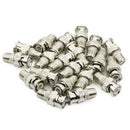 20pcs BNC Male Plug to F Female Jack Adapter Coax Connector Coupler adapter C9W6