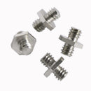 BEXIN 1/4 to 1/4 3/8 Metal Screw Adapter For DSLR SLR Camera Tripod and Monopod Ball head