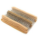 860 Pcs 1-1M ohm Metal Film Resistance 43 Value 1/4W Resistor Assorted Kit