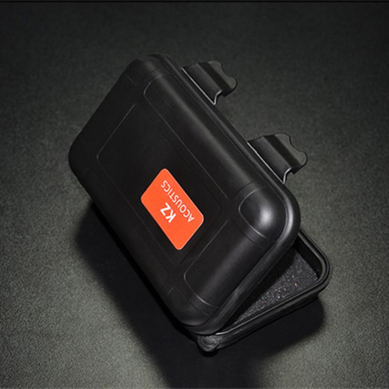 Original KZ Foam Dust-proof Moistureproof Cable Accessory Storage Bag Box for Earphone Headphone
