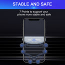 Bakeey Upgrade Air Cushion Gravity Linkage Automatic Lock Air Vent Car Phone Holder for 4.0-6.5 Inch Smart Phone for iPhone 11 Samsung Galaxy Note 10 Xiaomi Redmi Note 8 Pro
