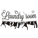 "Laundry Room" laundry room decoration carved wall stickers can remove stic A1Q4