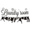 "Laundry Room" laundry room decoration carved wall stickers can remove stic A1Q4