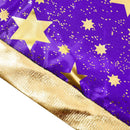 Halloween Costumes Witch Wizard Cloak with Hat for Kids Boys Girls Purple
