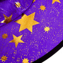 Halloween Costumes Witch Wizard Cloak with Hat for Kids Boys Girls Purple