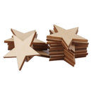 25pcs/set Wooden Stars Shape Craft Hanging Tag, star Wedding Favors . Brida Y3H7