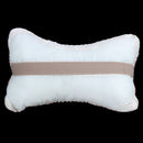 2Pcs Car Seat Pillow Breathable Car Head Neck Rest Cushion Headrest Auto Ca U2J6