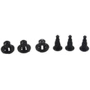 80 Pcs Fastener Clips 10mm Push Type Super Strong POM Polymer Bumper Fender