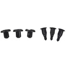 80 Pcs Fastener Clips 10mm Push Type Super Strong POM Polymer Bumper Fender