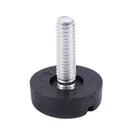 Anti-slip Adjustable Furniture Levelling Feet M6 x 20mm Thread 12 pcs W4X7