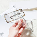Bakeey Plating Transparent Shockproof Soft TPU Back Cover Protective Case for Xiaomi Mi 9 / Mi9 Transparent Edition