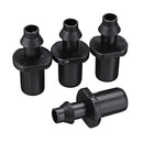 50Pcs 4/7mm Mist Spray Connector Garden Hose Single Barbed Joints Watering Micro Drip Irrigation System Nozzle Sprinklers Connect Fittings