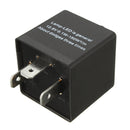 Adjustable 3 Pin Flasher LED Turn Signal Light Relay For Cars Boats Motorcycles
