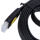 HDMi Male to female extension line 4K2.0 version of the flat line length 1. J1Z6