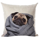 Animal Pillow Case Dog Decorative For Sofa Ornamental Cushion Car Seat Inte P4U4