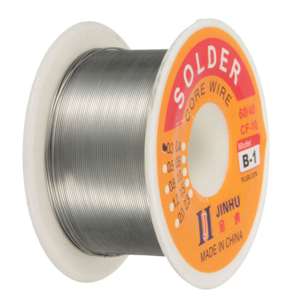 50g 0.3mm 60/40 Tin Lead Soldering Wire Reel Rosin Core Solder